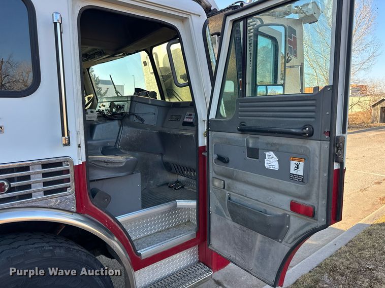 image for item EJ5335 2001 American LaFrance Eagle aerial platform fire truck