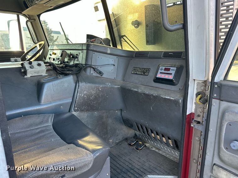 image for item EJ5335 2001 American LaFrance Eagle aerial platform fire truck