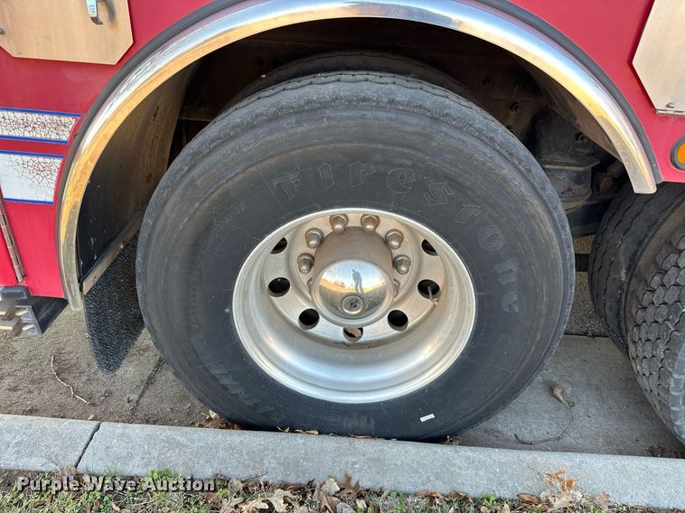 image for item EJ5335 2001 American LaFrance Eagle aerial platform fire truck