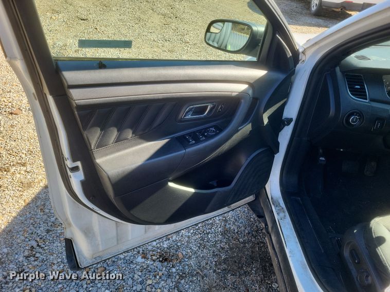 image for item EJ8167 2013 Ford Taurus Police Interceptor 