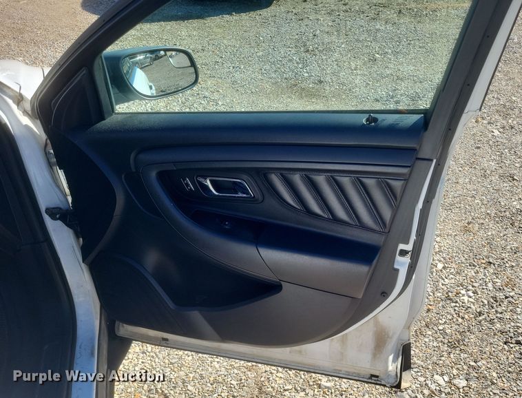 image for item EJ8167 2013 Ford Taurus Police Interceptor 