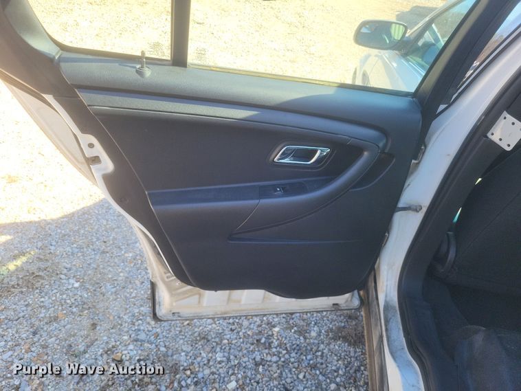 image for item EJ8167 2013 Ford Taurus Police Interceptor 