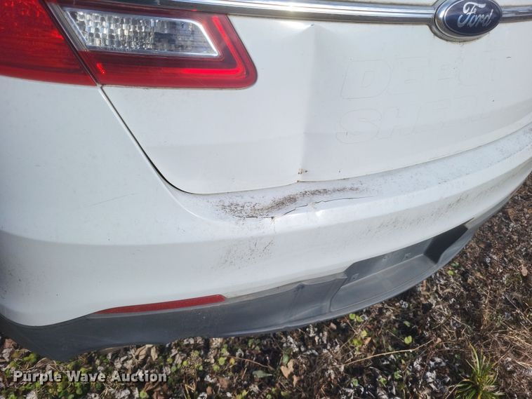 image for item EJ8174 2013 Ford Taurus Police Interceptor 