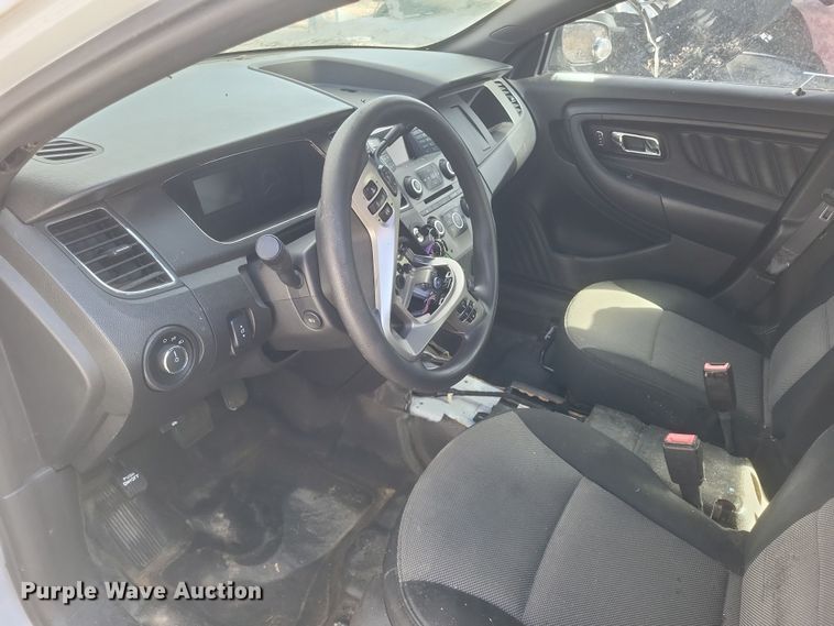 image for item EJ8174 2013 Ford Taurus Police Interceptor 