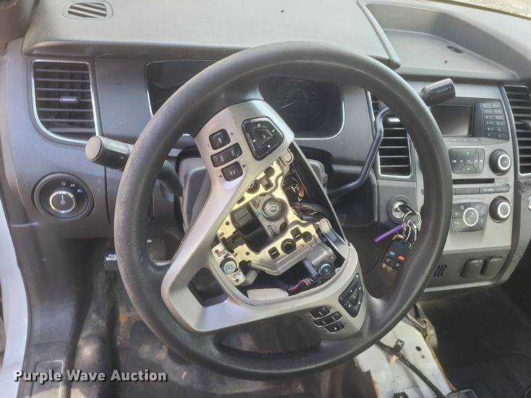 image for item EJ8174 2013 Ford Taurus Police Interceptor 