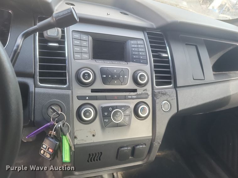 image for item EJ8174 2013 Ford Taurus Police Interceptor 