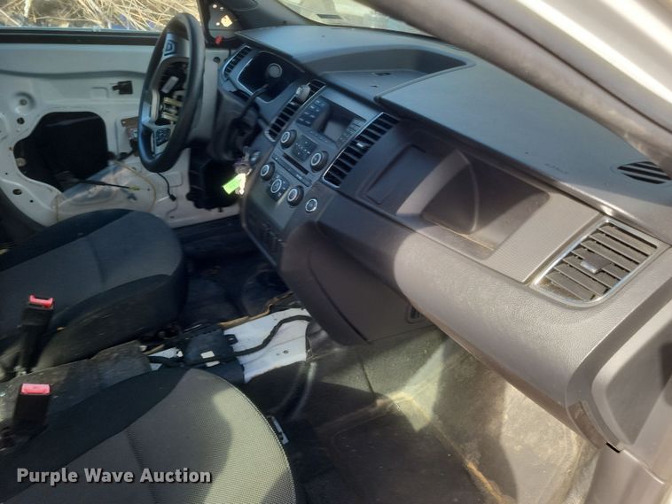 image for item EJ8174 2013 Ford Taurus Police Interceptor 
