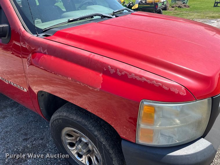 image for item EJ8875 2007 Chevrolet  Silverado 1500 Ext. Cab pickup truck