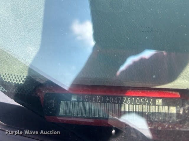 image for item EJ8875 2007 Chevrolet  Silverado 1500 Ext. Cab pickup truck