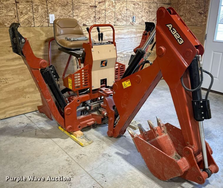 image for item EN5035 2019 Ditch Witch A323 trencher backhoe attachment