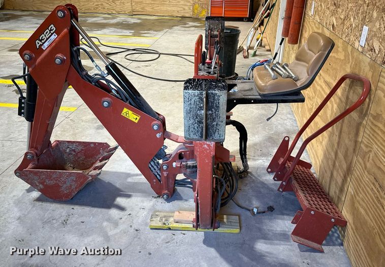 image for item EN5035 2019 Ditch Witch A323 trencher backhoe attachment