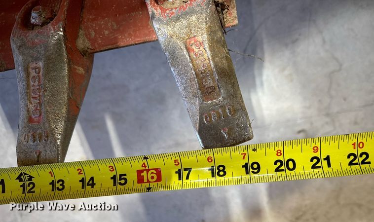 image for item EN5035 2019 Ditch Witch A323 trencher backhoe attachment