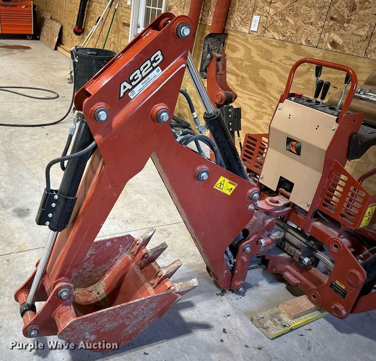 image for item EN5035 2019 Ditch Witch A323 trencher backhoe attachment