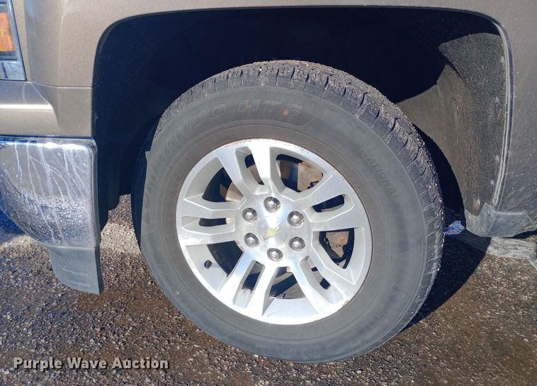 image for item EO0514 2014 Chevrolet  Silverado 1500 Double Cab pickup truck