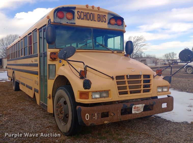 image for item EO0516 2007 Blue Bird  Vision school bus