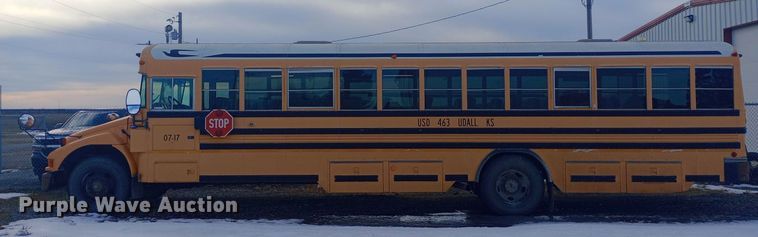 image for item EO0516 2007 Blue Bird  Vision school bus