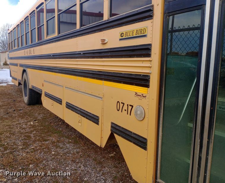 image for item EO0516 2007 Blue Bird  Vision school bus