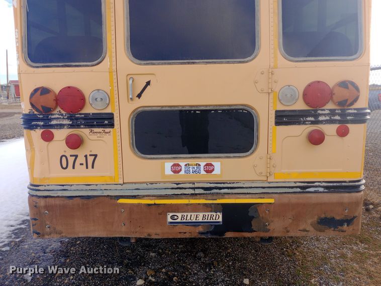 image for item EO0516 2007 Blue Bird  Vision school bus