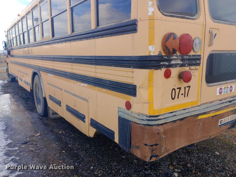 image for item EO0516 2007 Blue Bird  Vision school bus