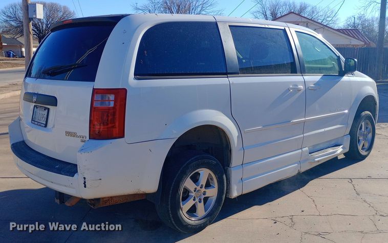 image for item EO0518 2010 Dodge Grand Caravan SE handicap accessible van