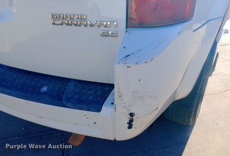 image for item EO0518 2010 Dodge Grand Caravan SE handicap accessible van