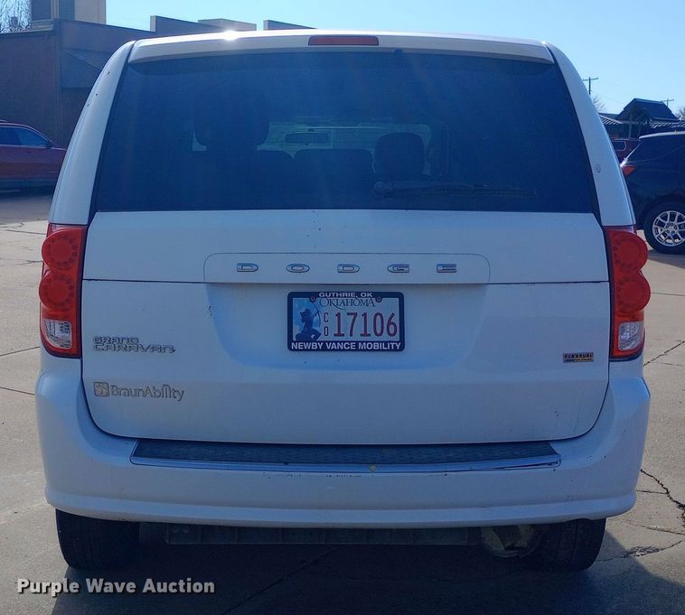 image for item EO0520 2016 Dodge  Grand Caravan  handicap accessible van