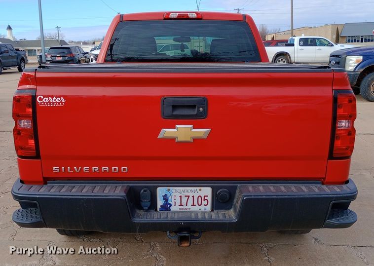 image for item EO0523 2017 Chevrolet Silverado 1500 Double Cab pickup truck