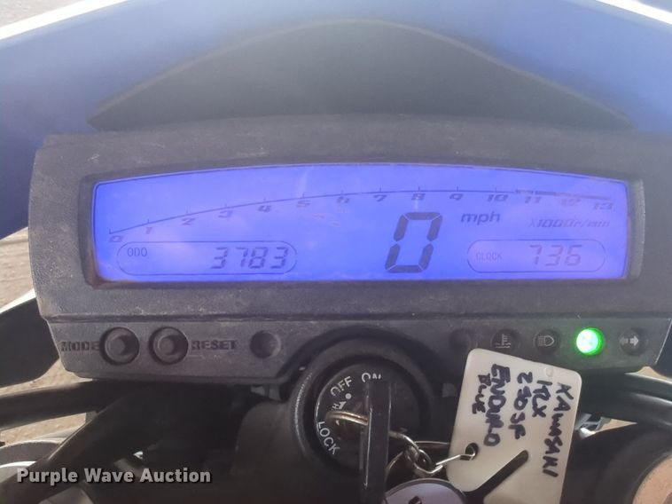 image for item EQ2129 2010 Kawasaki KLX250SF motorcycle