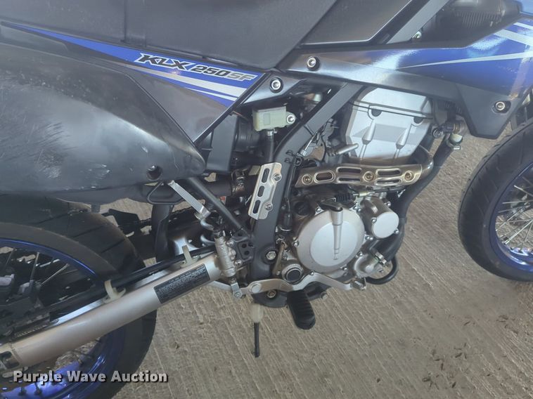 image for item EQ2129 2010 Kawasaki KLX250SF motorcycle