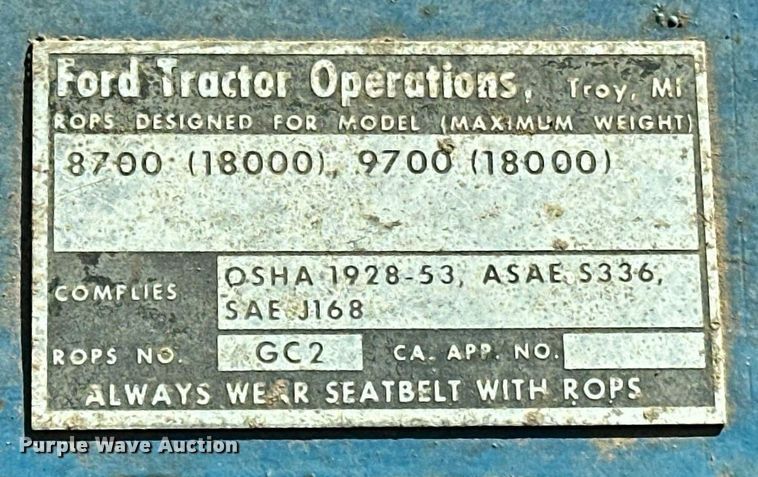 image for item ER4819 Ford tractor