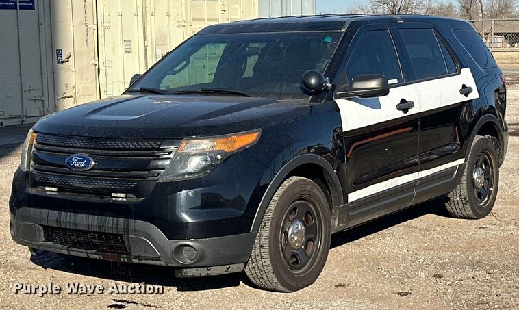 image for item ER4845 2015 Ford Explorer Police Interceptor SUV