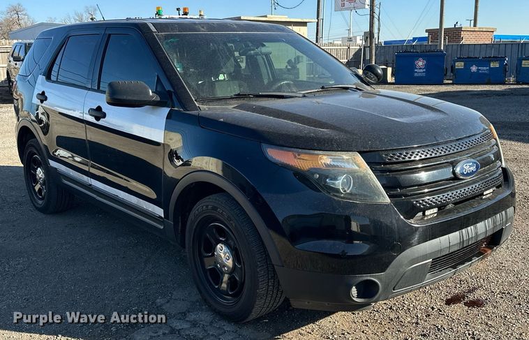 image for item ER4845 2015 Ford Explorer Police Interceptor SUV