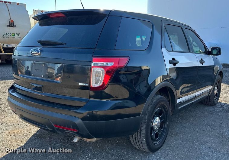 image for item ER4845 2015 Ford Explorer Police Interceptor SUV