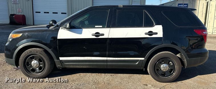 image for item ER4845 2015 Ford Explorer Police Interceptor SUV