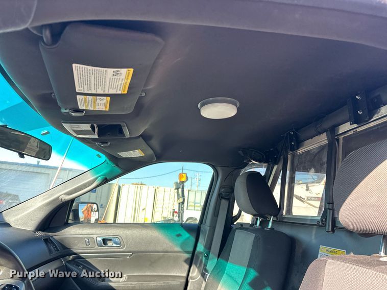 image for item ER4845 2015 Ford Explorer Police Interceptor SUV