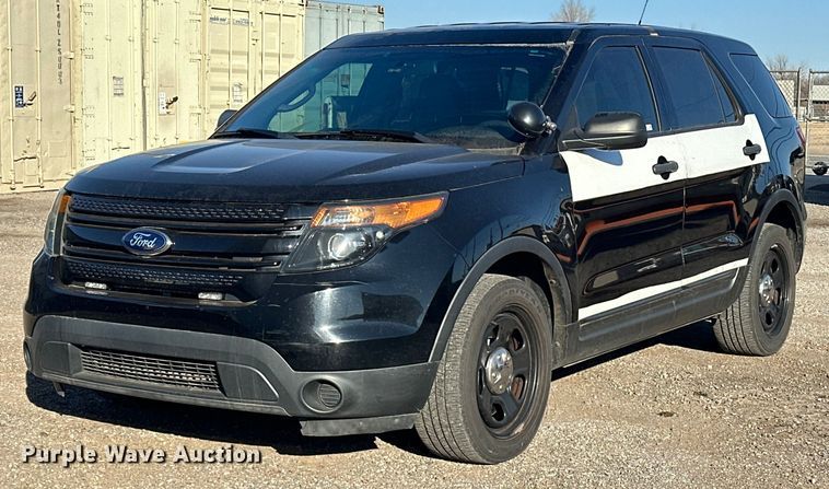 image for item ER4846 2015 Ford Explorer Police Interceptor SUV