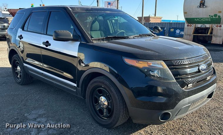 image for item ER4846 2015 Ford Explorer Police Interceptor SUV