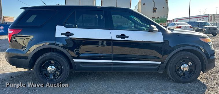 image for item ER4846 2015 Ford Explorer Police Interceptor SUV