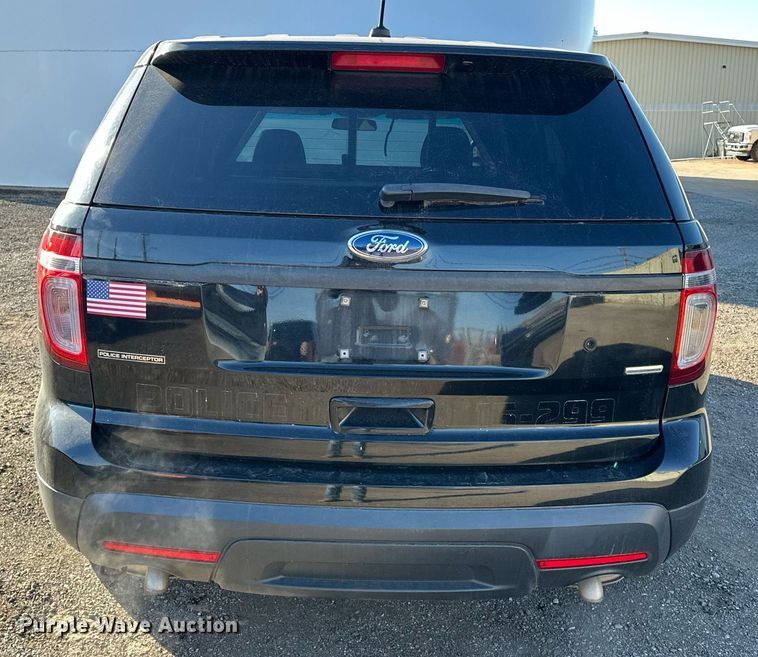 image for item ER4846 2015 Ford Explorer Police Interceptor SUV