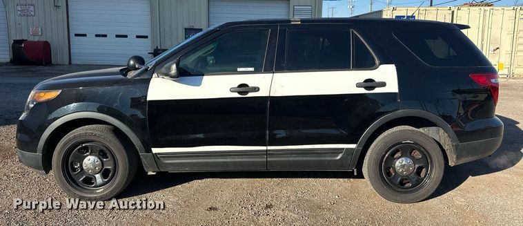 image for item ER4846 2015 Ford Explorer Police Interceptor SUV