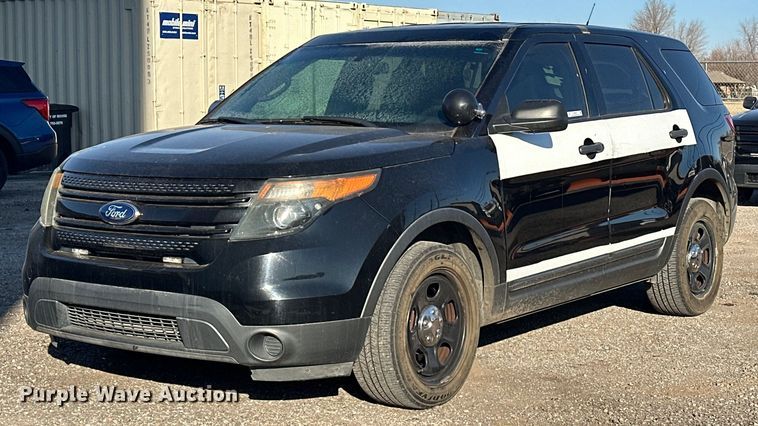 image for item ER4847 2015 Ford Explorer Police Interceptor SUV