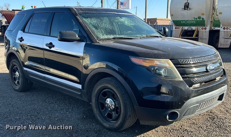 image for item ER4847 2015 Ford Explorer Police Interceptor SUV