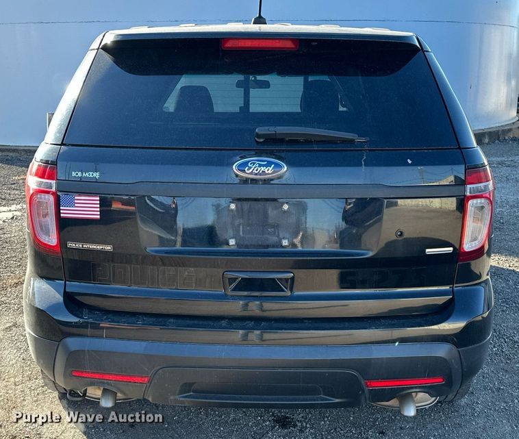 image for item ER4847 2015 Ford Explorer Police Interceptor SUV
