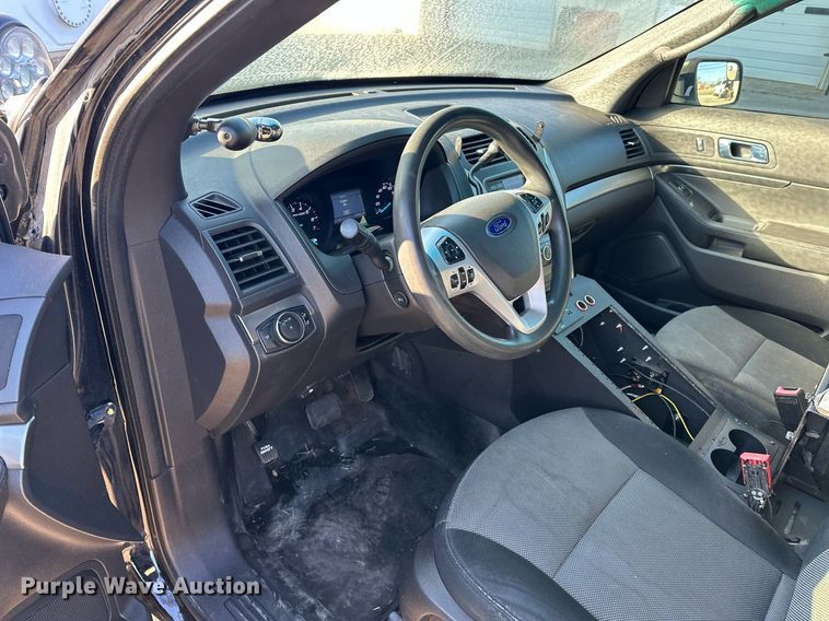 image for item ER4847 2015 Ford Explorer Police Interceptor SUV