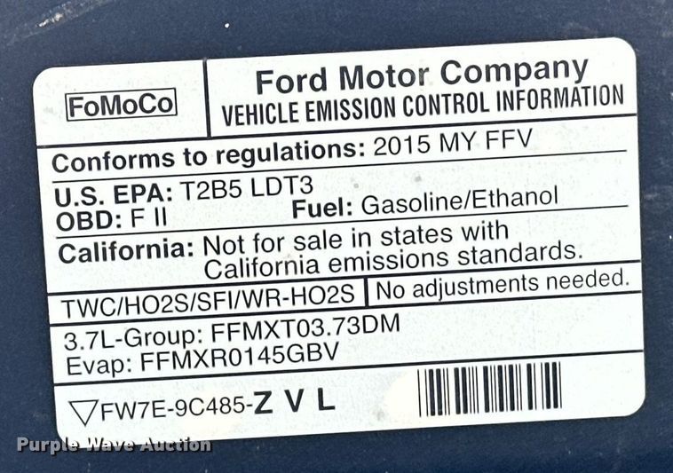 image for item ER4847 2015 Ford Explorer Police Interceptor SUV