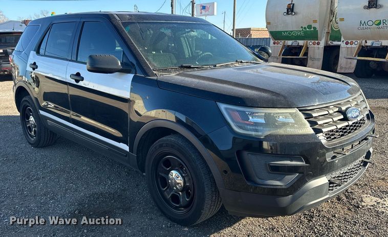 image for item ER4848 2016 Ford Explorer police interceptor SUV