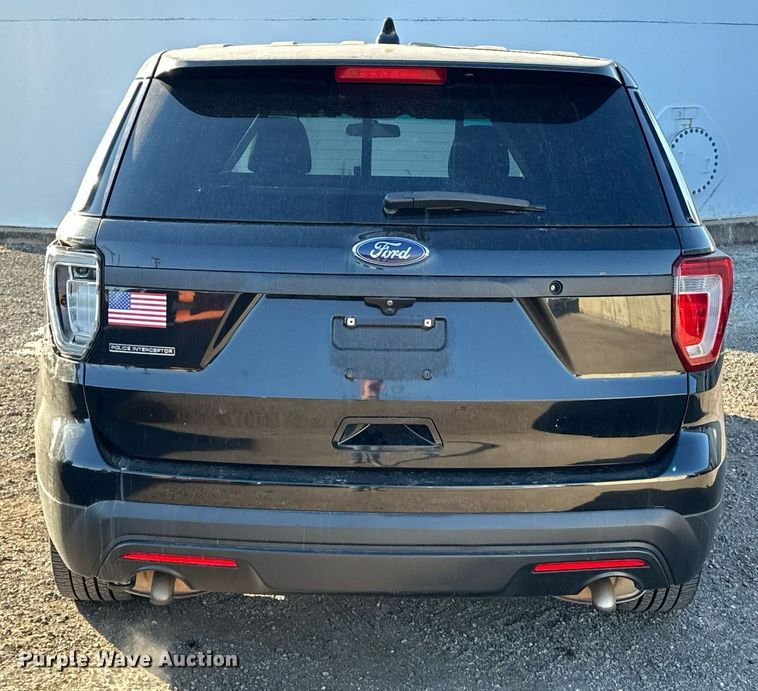image for item ER4848 2016 Ford Explorer police interceptor SUV