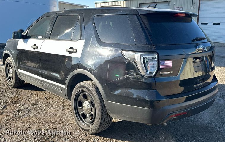 image for item ER4848 2016 Ford Explorer police interceptor SUV
