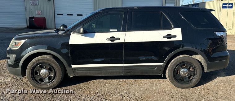 image for item ER4848 2016 Ford Explorer police interceptor SUV