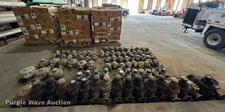 image for item ER4852 Approximately 1,237 brass water meters